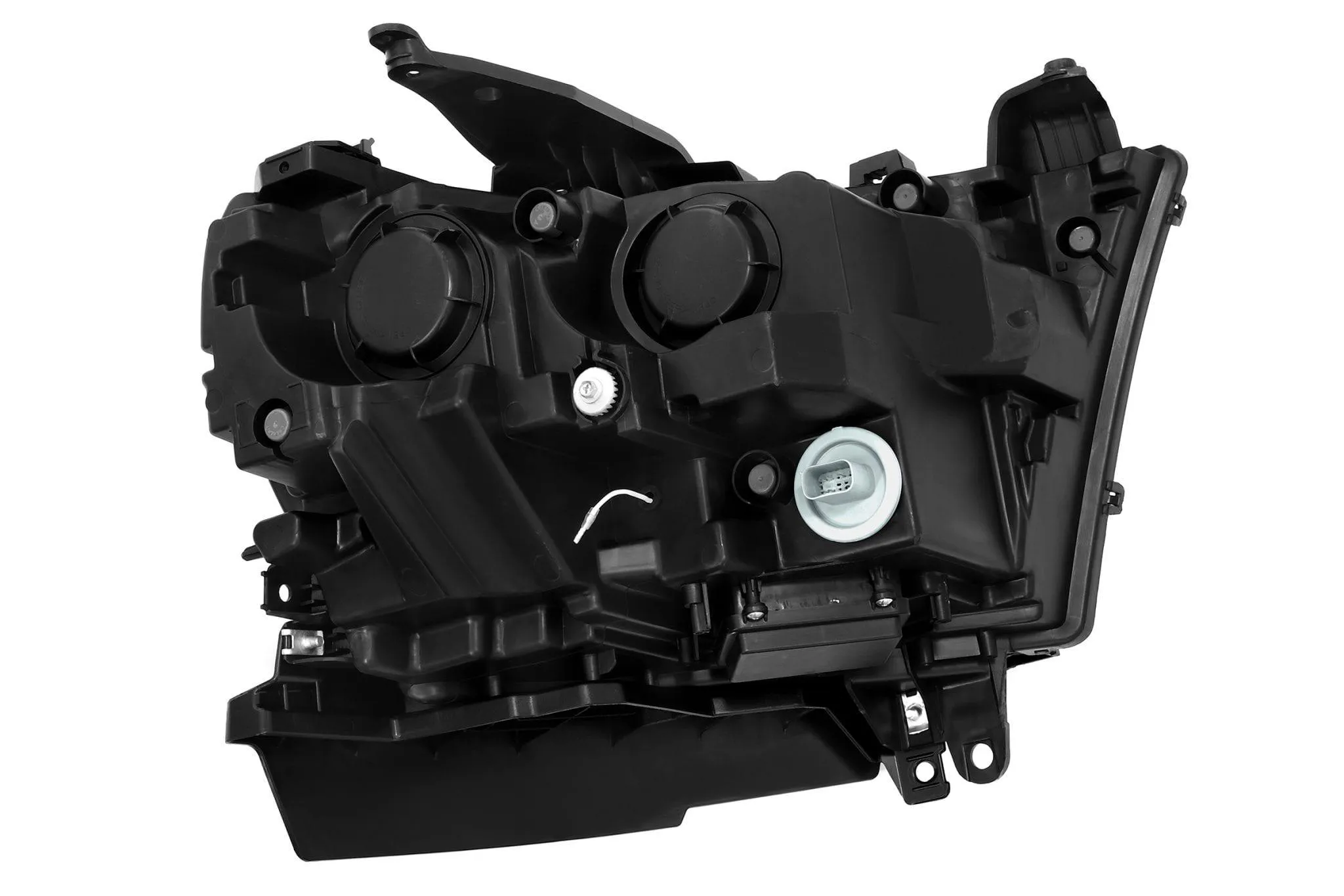 AlphaRex Quad 3D LED Projector Headlights Ram 1500 2019-2022 [Nova Series - Sequential Signal] Jet Black / Black / Chrome - Image 10