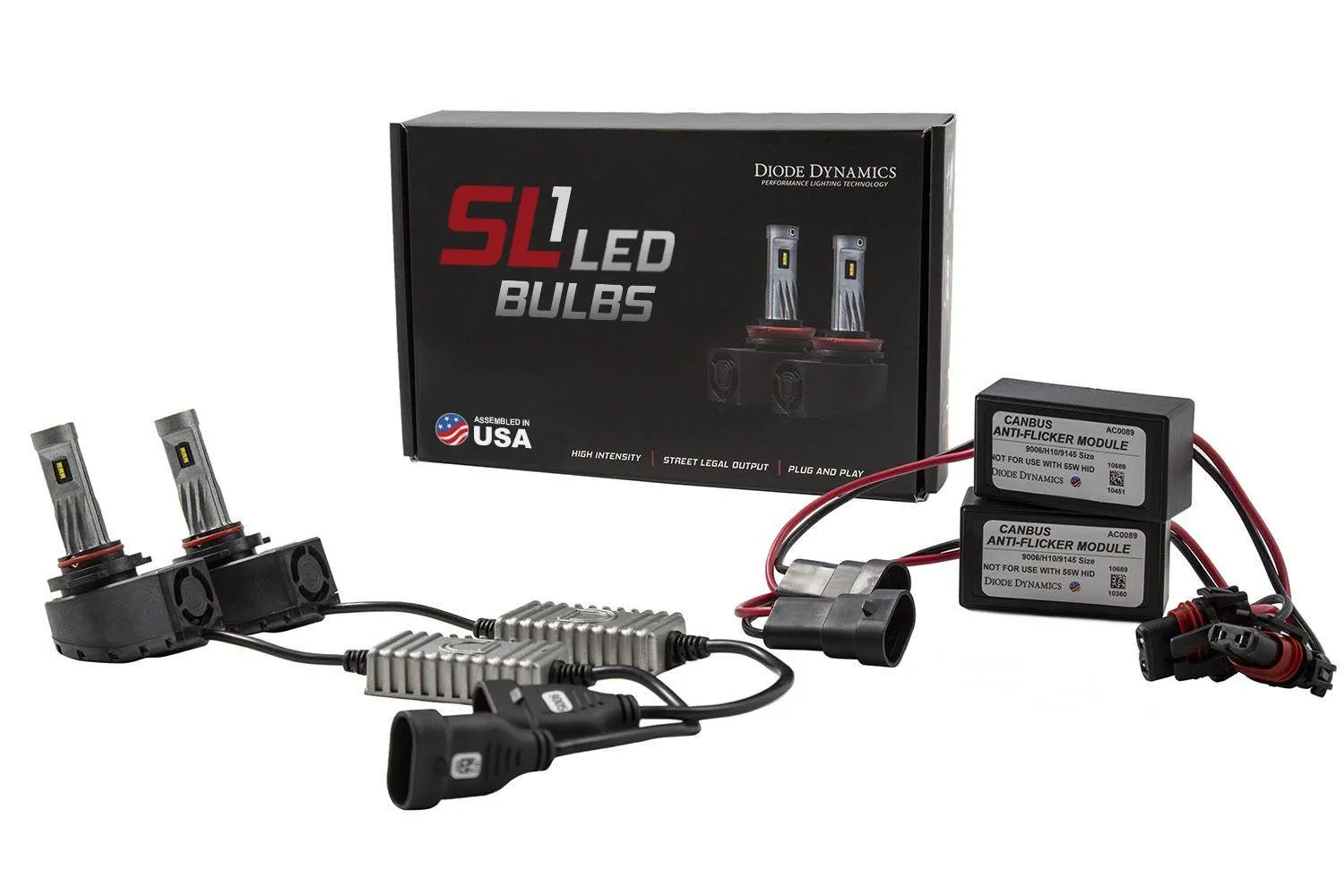 Diode Dynamics 2015-2023 Dodge Charger & Chrysler 300 LED Headlights Pair with AntiFlicker Modules - Image 4