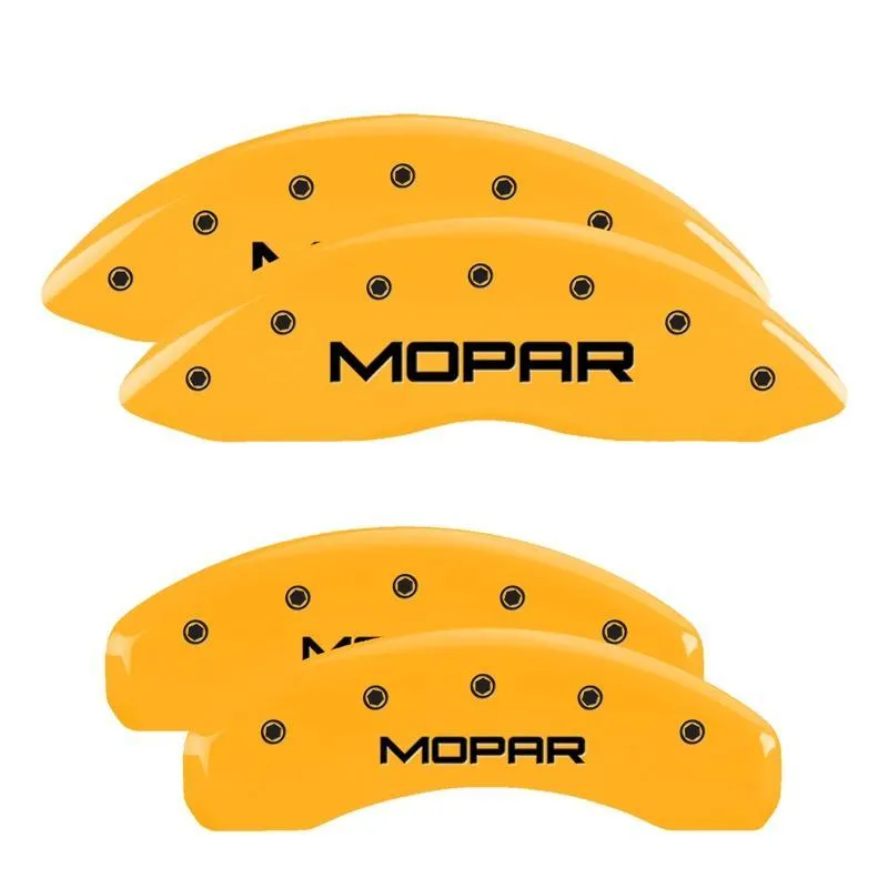 MGP Brake Caliper Covers Dodge Durango 2011-2021 Black / Red / Yellow - Image 18