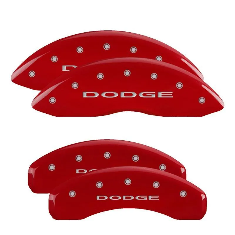 MGP Brake Caliper Covers Dodge Durango 2011-2021 Black / Red / Yellow - Image 5