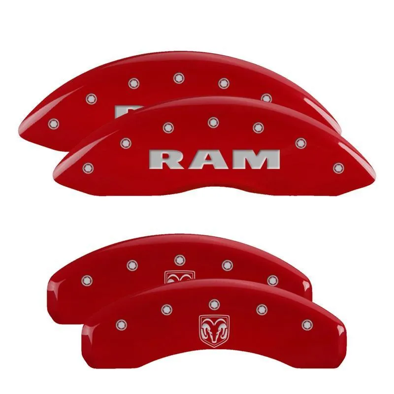MGP Brake Caliper Covers Ram 1500 2019-2022 Red / Yellow / Black - Image 11