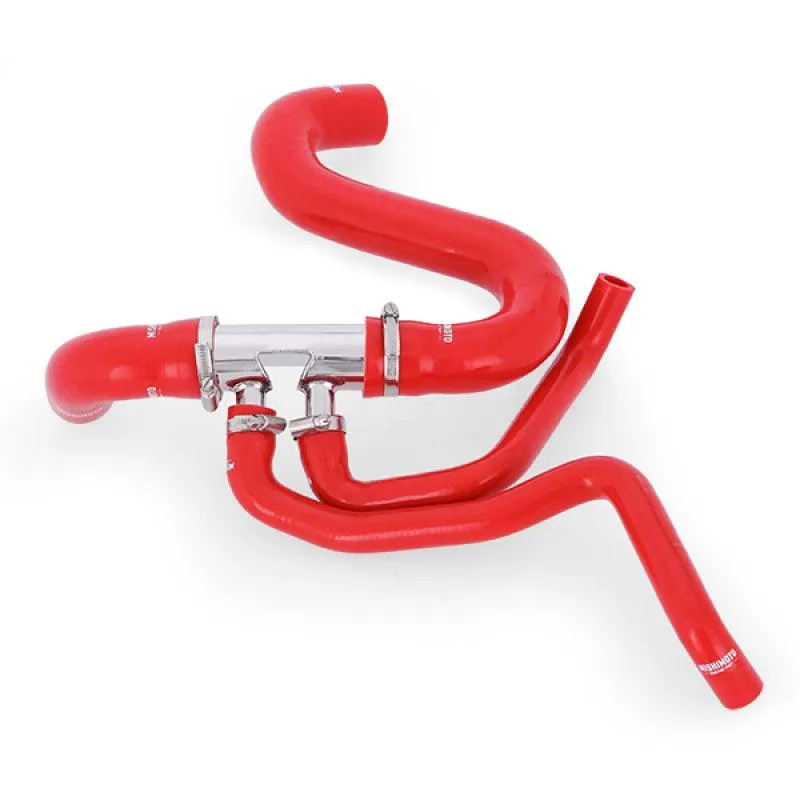 Mishimoto 2015+ Ford Mustang GT Silicone Lower Radiator Hose - Red - Image 14