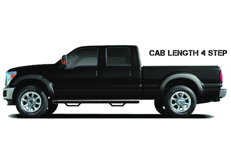 N-Fab Nerf Step 09-17 Dodge Ram 1500 Crew Cab - Tex. Black - Cab Length - 3in - Image 5